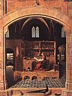 Jerome Canvas Paintings - St. Jerome in his Study